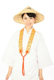 Stole with gold brocade(輪袈裟 / wagesa)Red