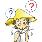 Kasa Fit Ver.5 (easily attach and comfortable fitting string for a pilgrim hat)