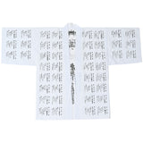 Stamp vest (Black and white)