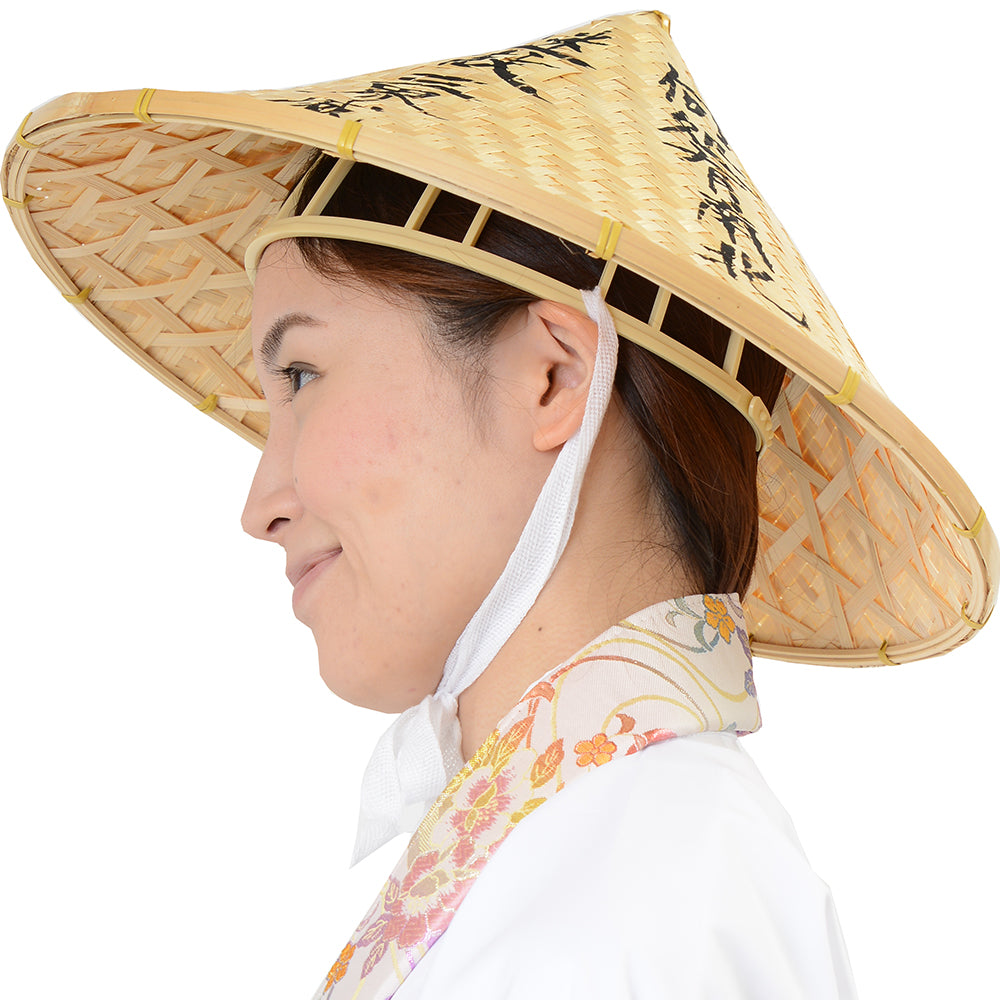 Flexible Polyethylene One-Size-Fits-All Gotoku for Sugegasa (pilgrim hat)