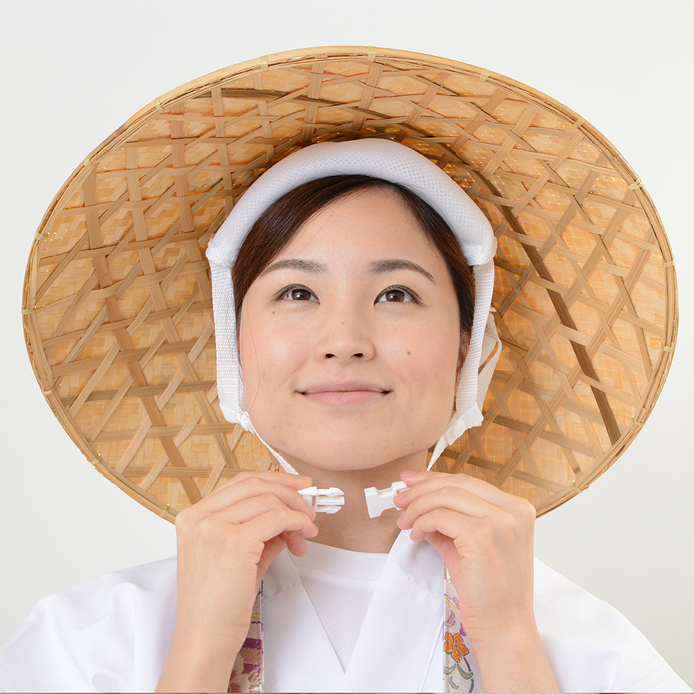 Kasa Fit Ver.4 (easily attach and comfortable fitting string for a pilgrim hat)