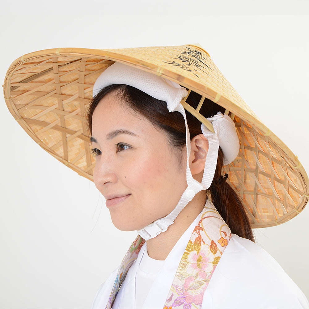 Kasa Fit Ver.4 (easily attach and comfortable fitting string for a pilgrim hat)
